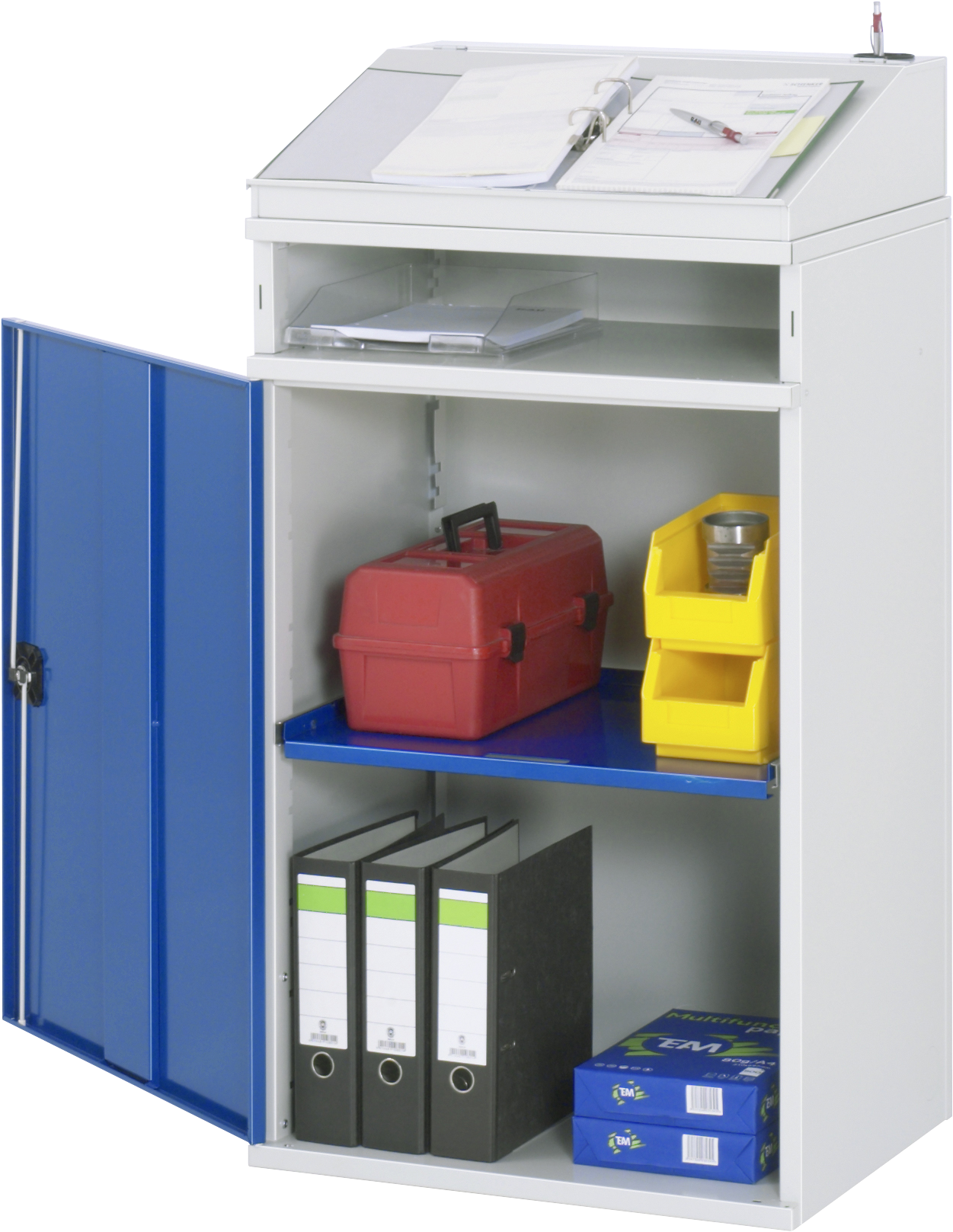 Beistellschrank-Stehpult
