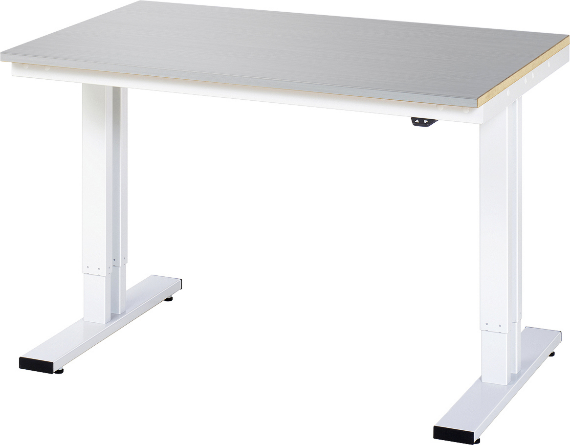 Werktisch Serie adlatus 300 Edelstahlplatte