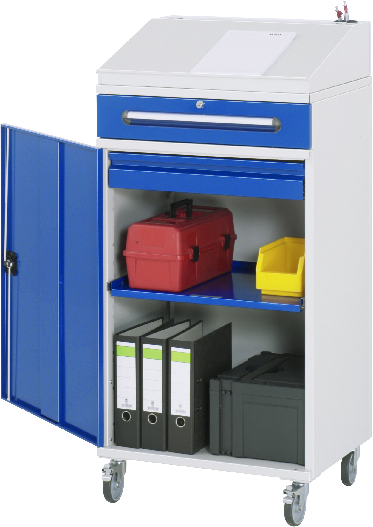 Beistellschrank-Stehpult
