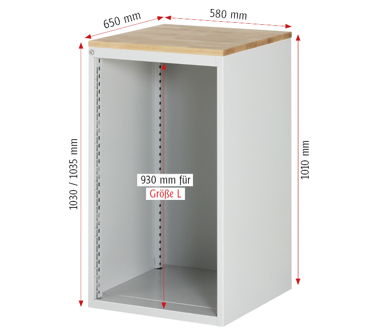 Schubladenschrank L