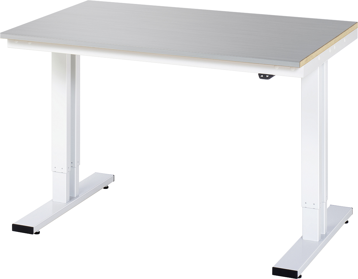 Werktisch Serie adlatus 300 Edelstahlplatte