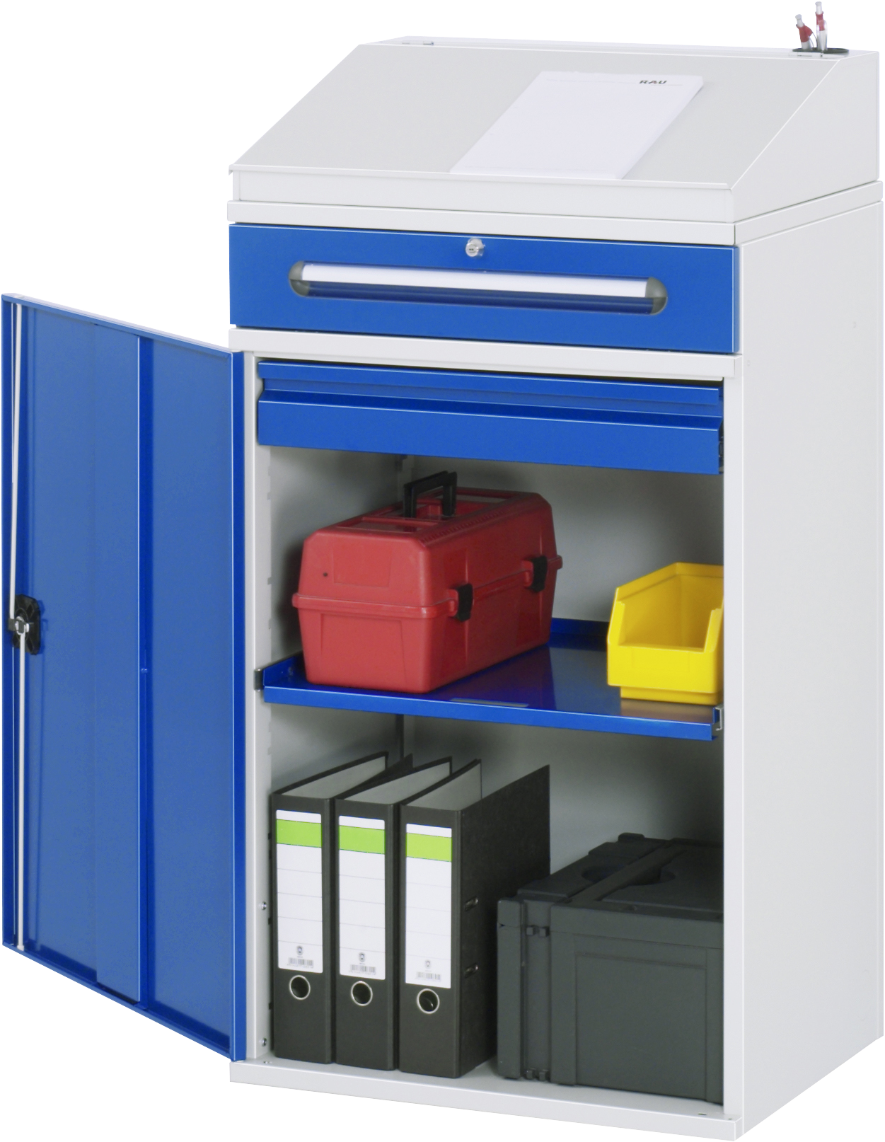 Beistellschrank-Stehpult