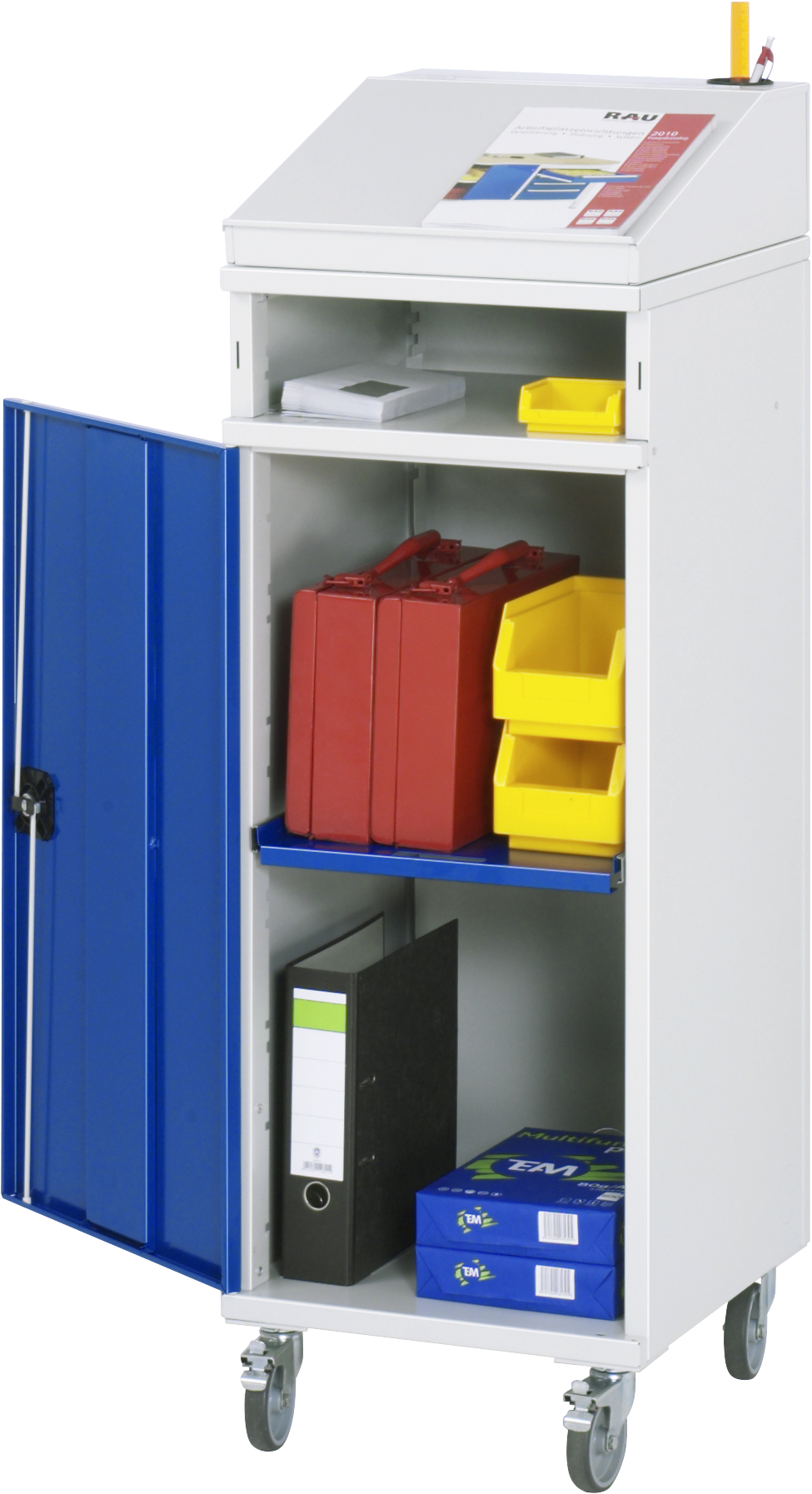 Beistellschrank-Stehpult