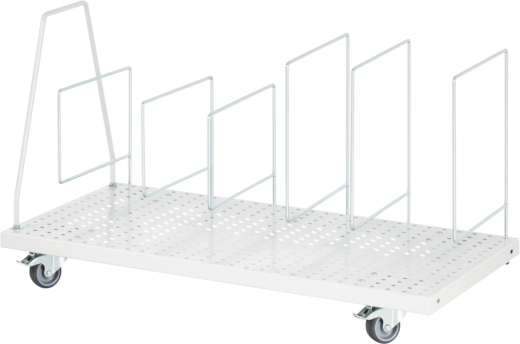 Kartonagenmagazin, fahrbar