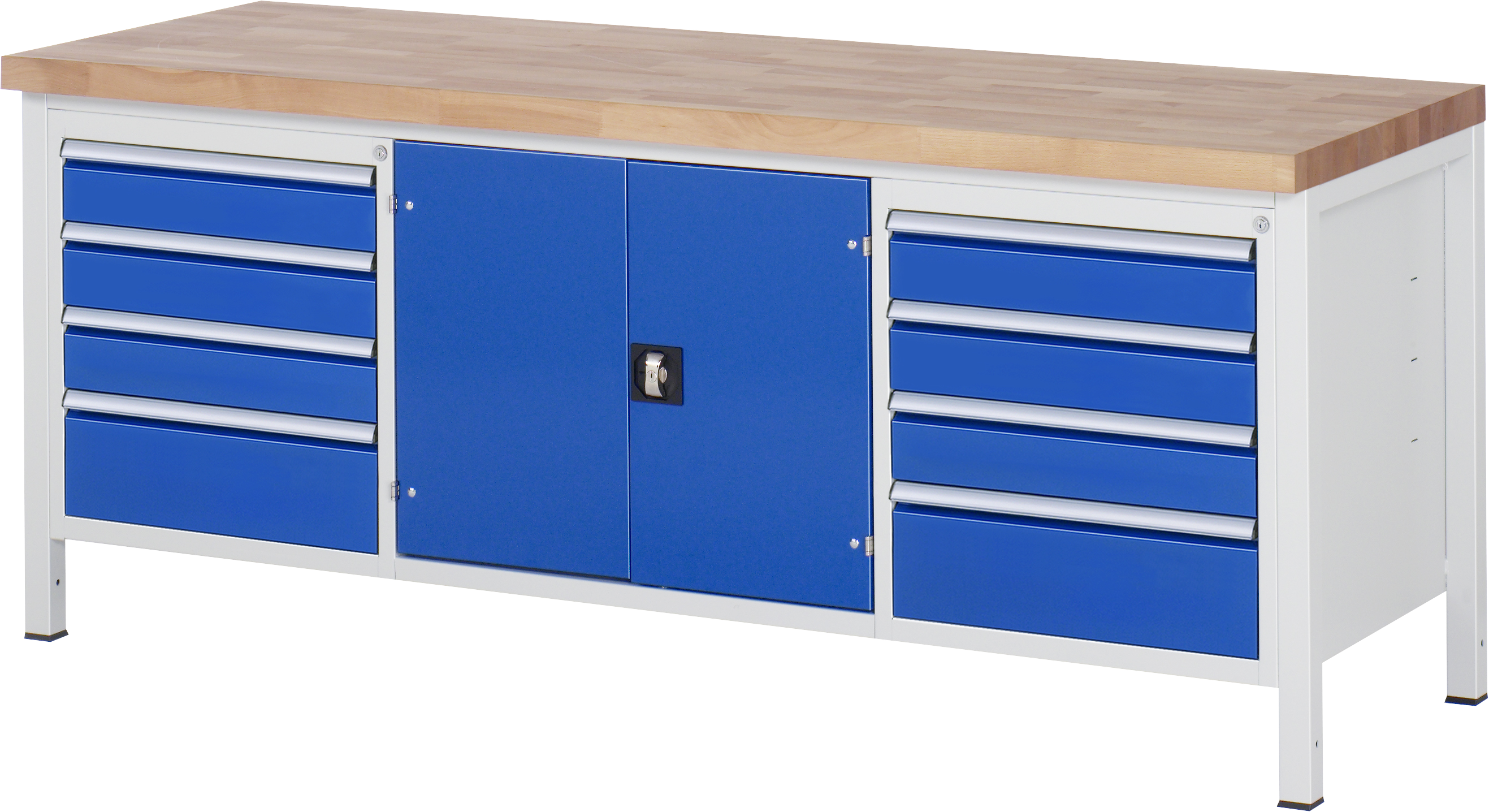 Werkbank Gestellbauweise