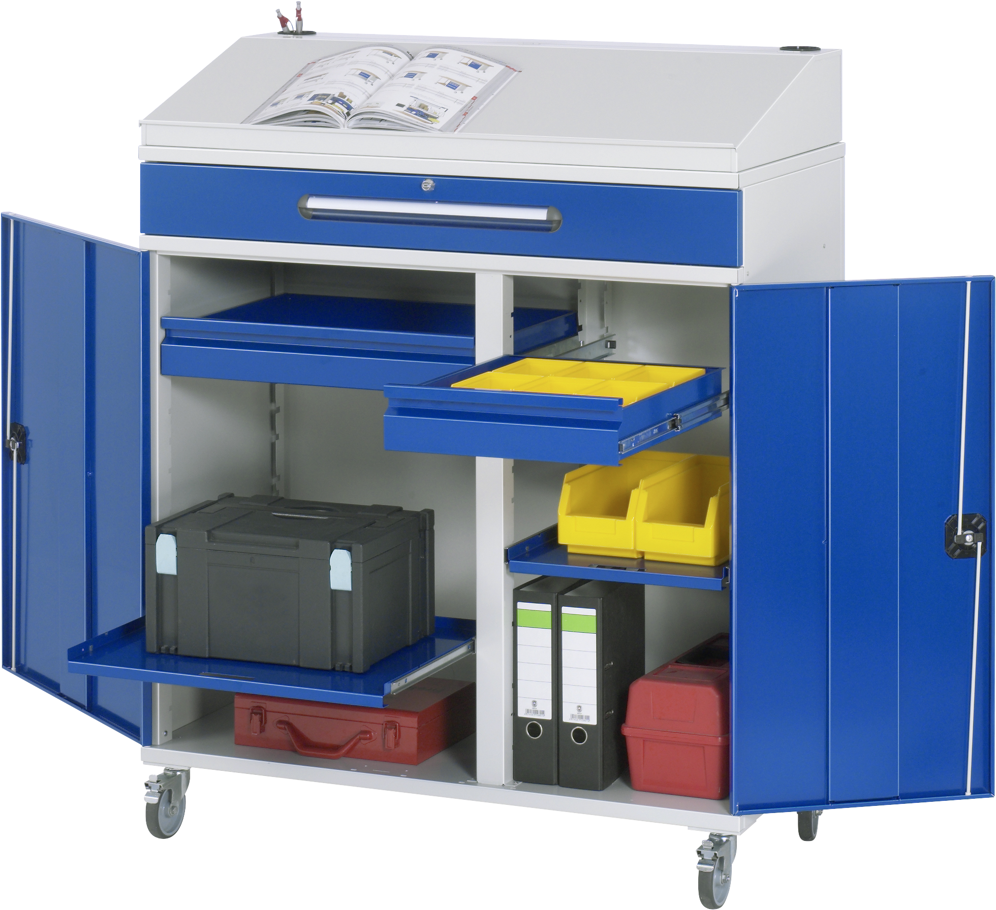 Beistellschrank-Stehpult