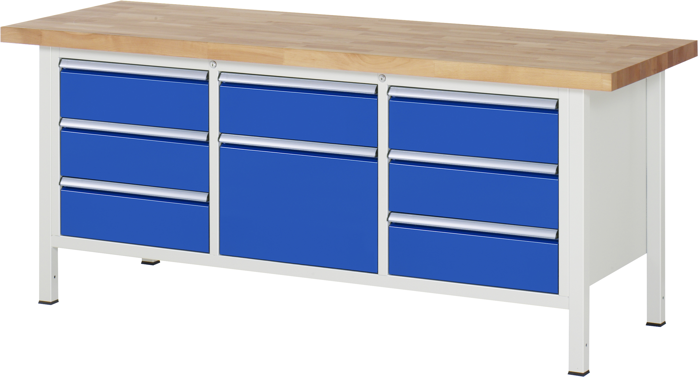 Werkbank Gestellbauweise