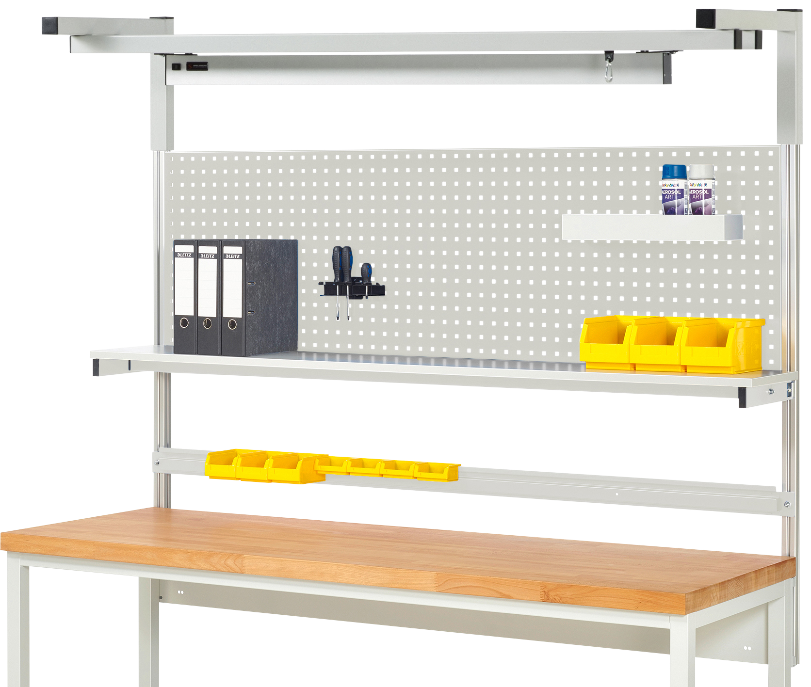 System-Aufbau - Komplettset 04 für Produktbreite 2000 mm