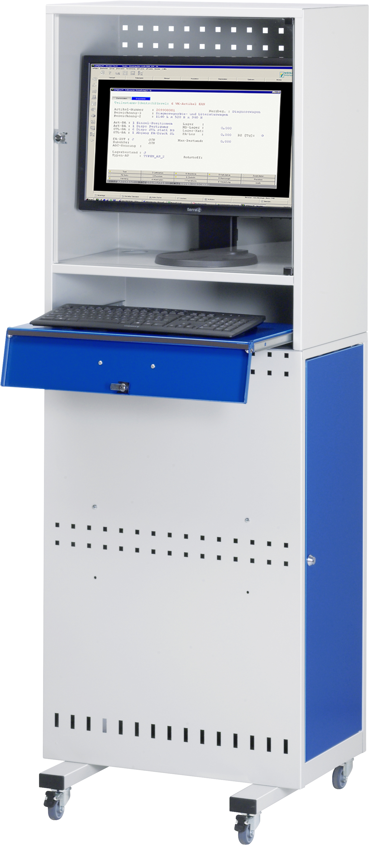 Computer-Säule Slim-Line 350F Modell 1