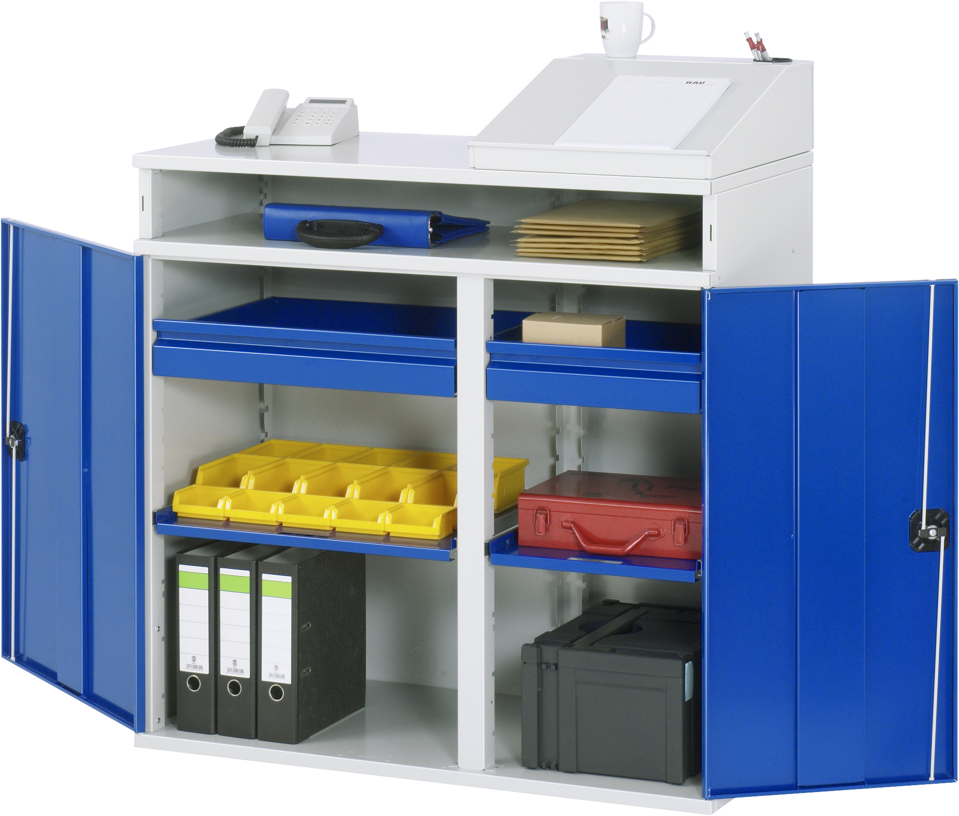Beistellschrank-Stehpult