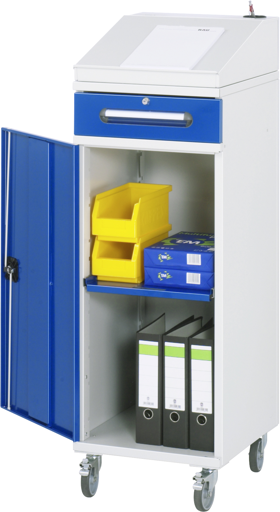Beistellschrank-Stehpult