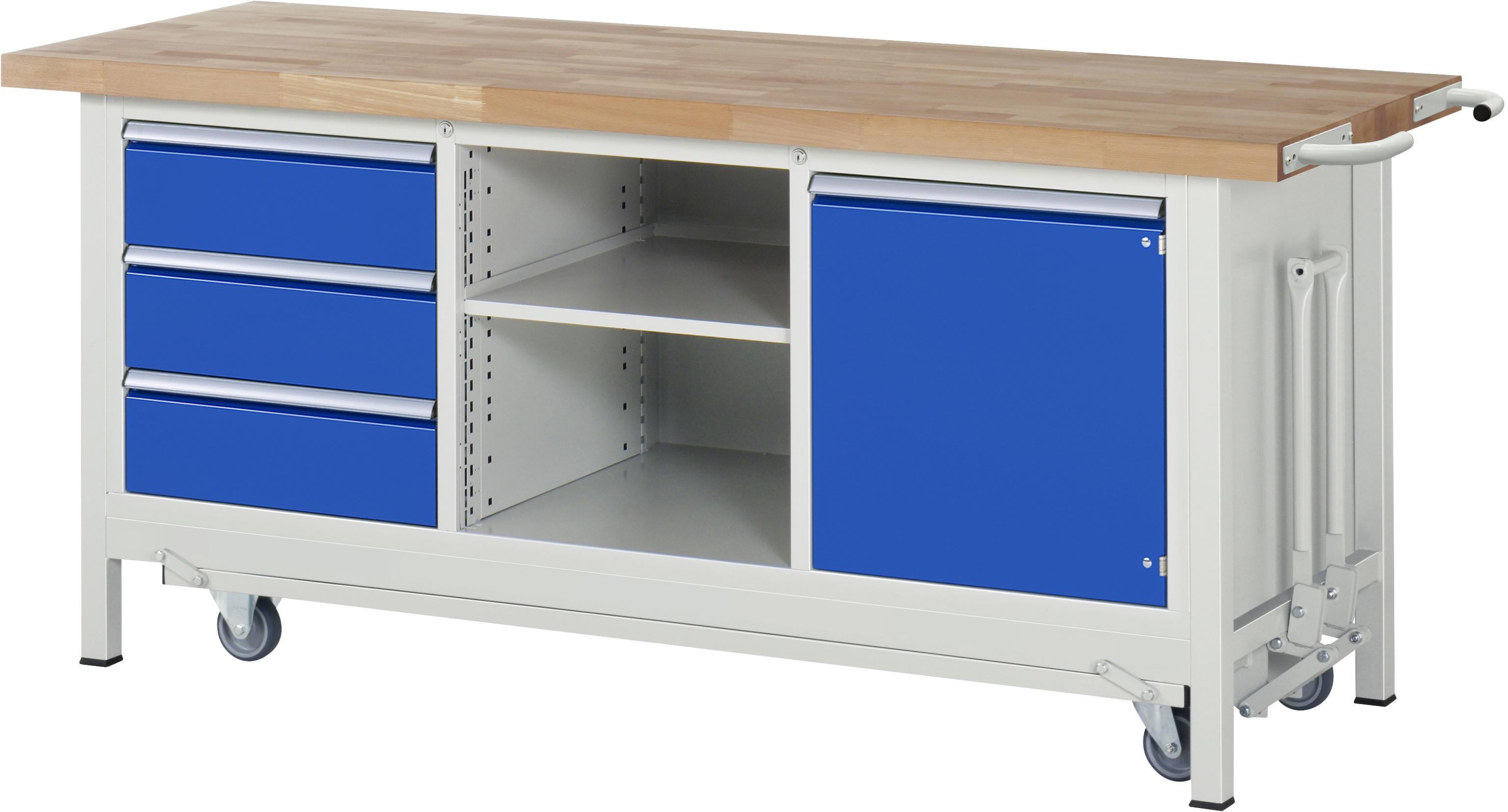 Absenkbare Werkbank