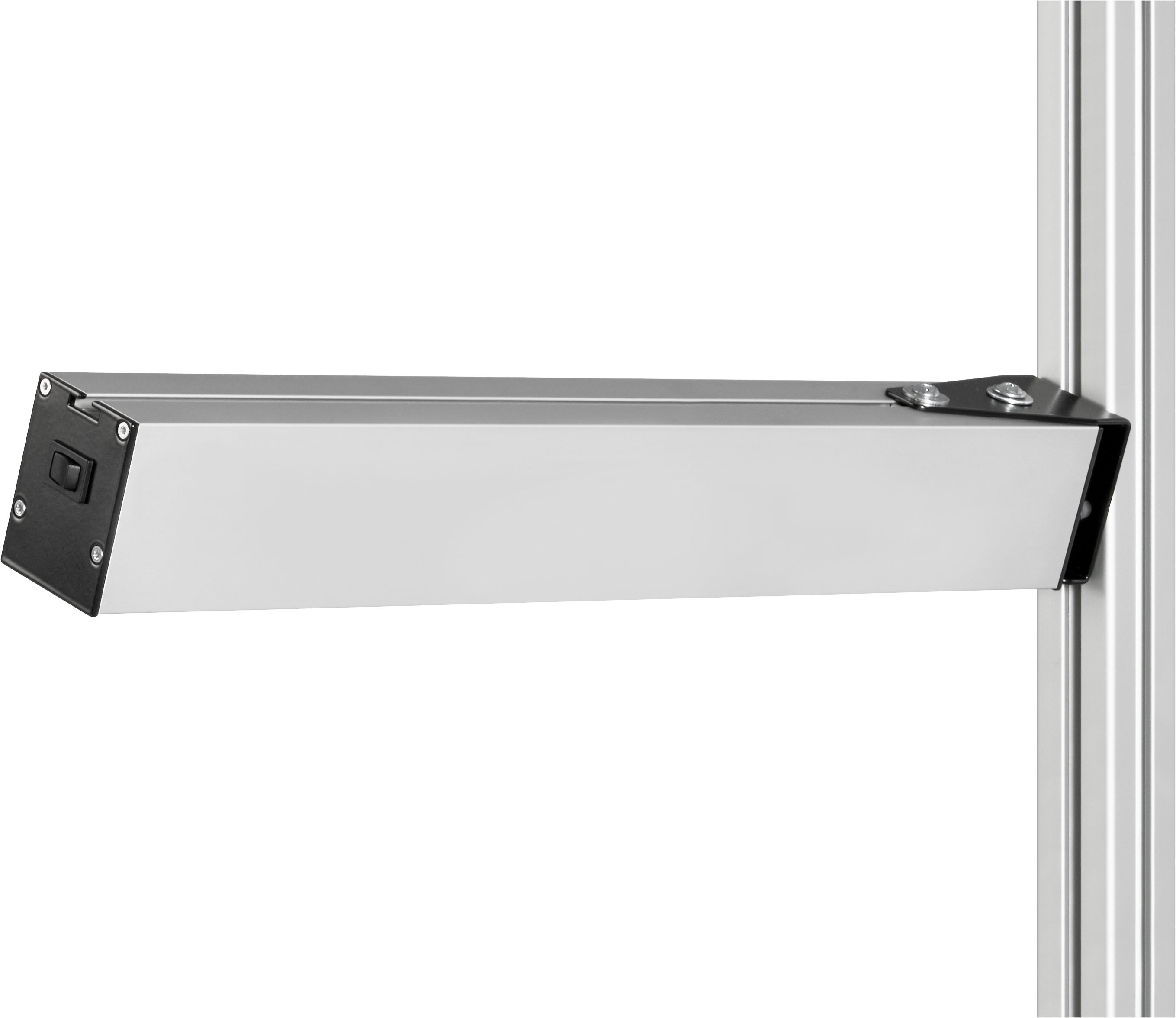 LED-Arbeitsplatzleuchte seitlich