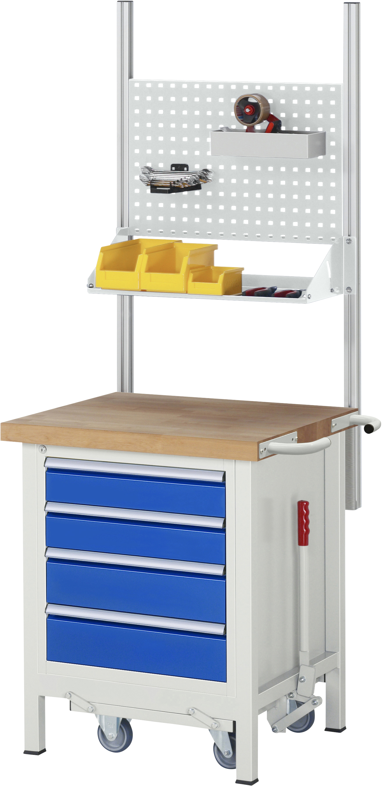 Absenkbare Werkbank