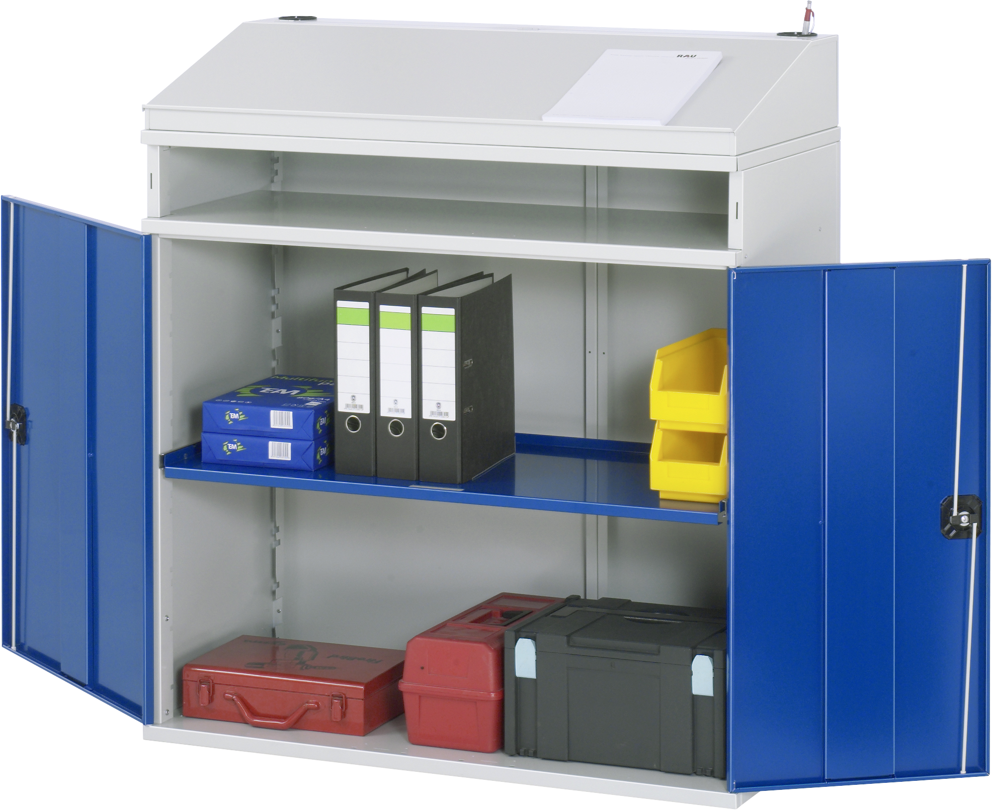 Beistellschrank-Stehpult