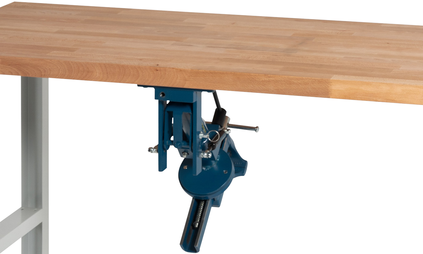 Schraubstock 120 mm mit Klapplift