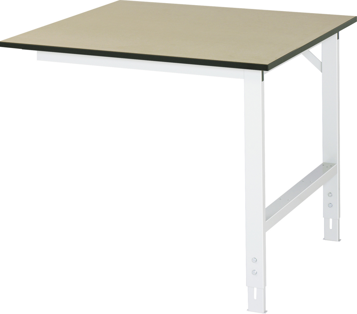 Anbau-Arbeitstisch Serie Tom mit MDF-Platte