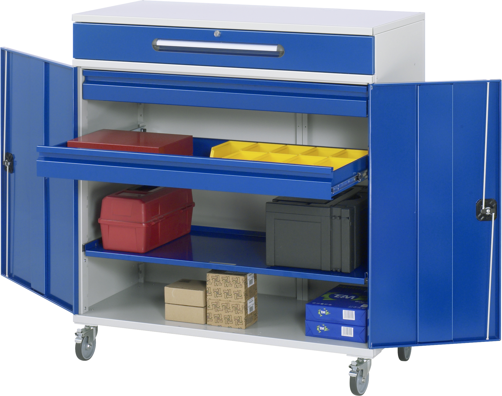 Beistellschrank-Stehpult