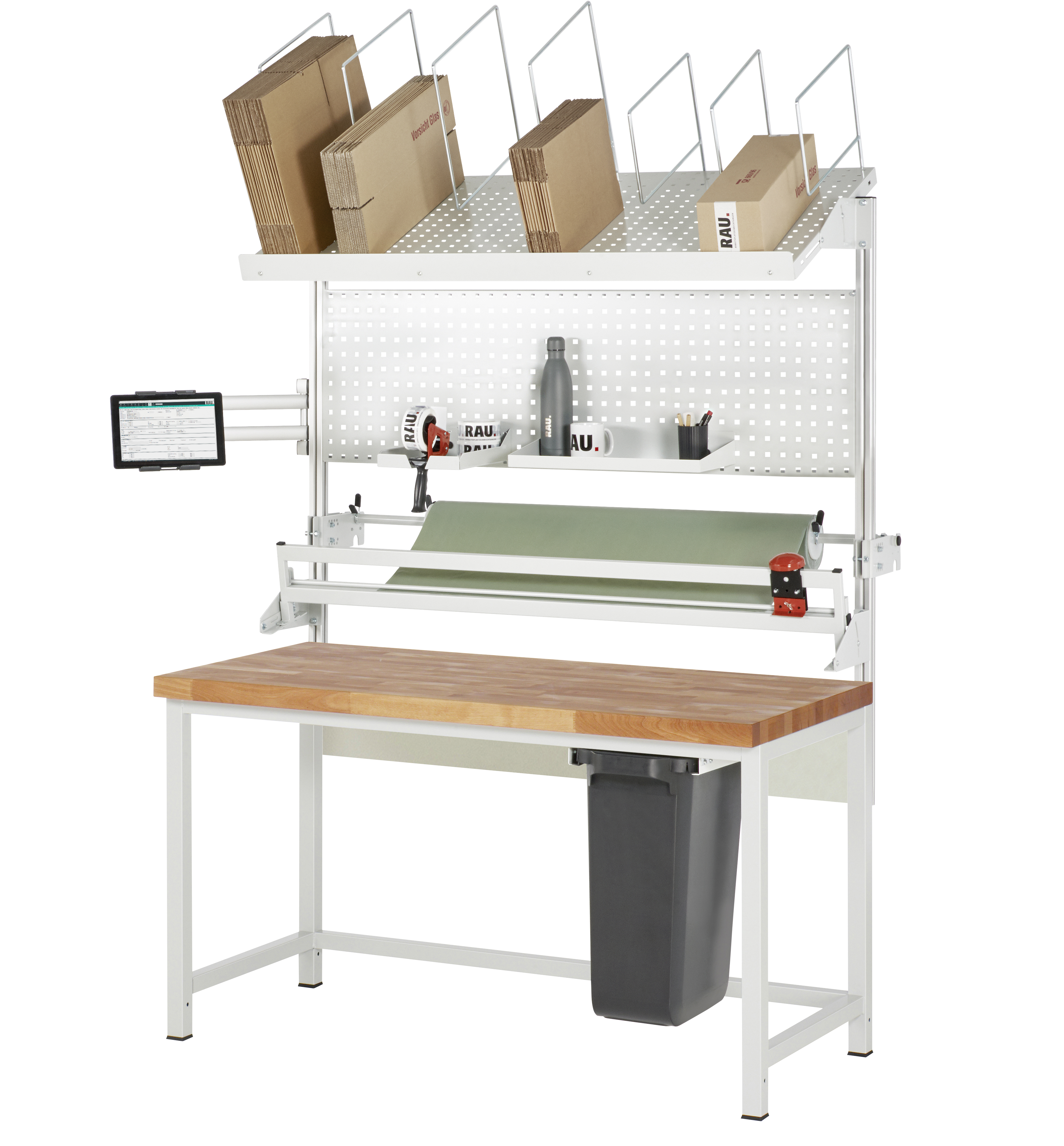 Packtisch Gestellbauweise 06