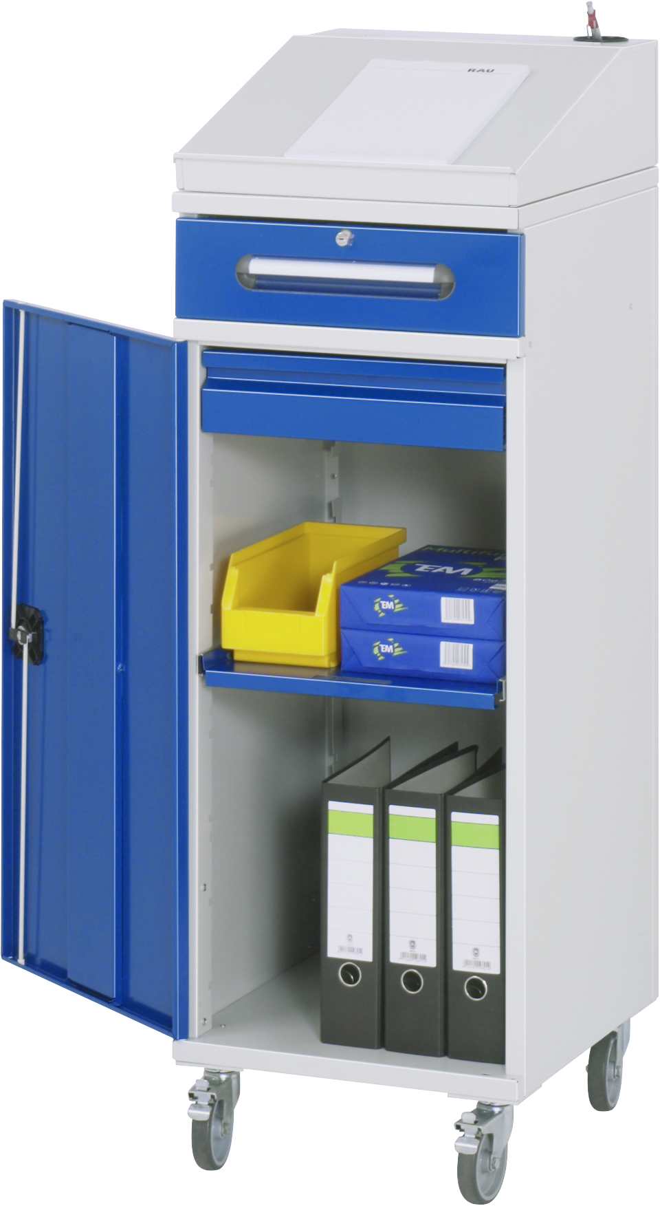 Beistellschrank-Stehpult