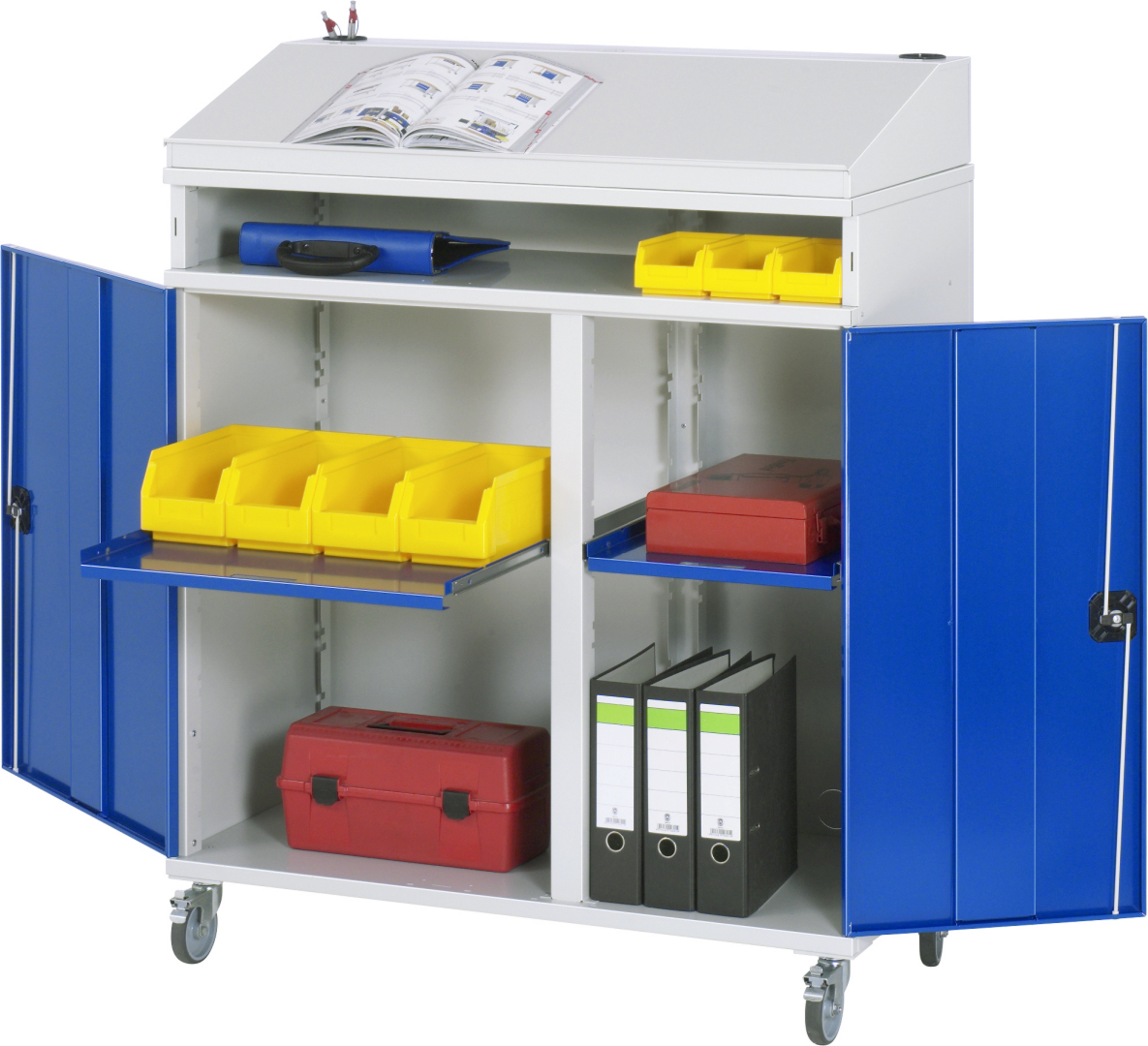 Beistellschrank-Stehpult