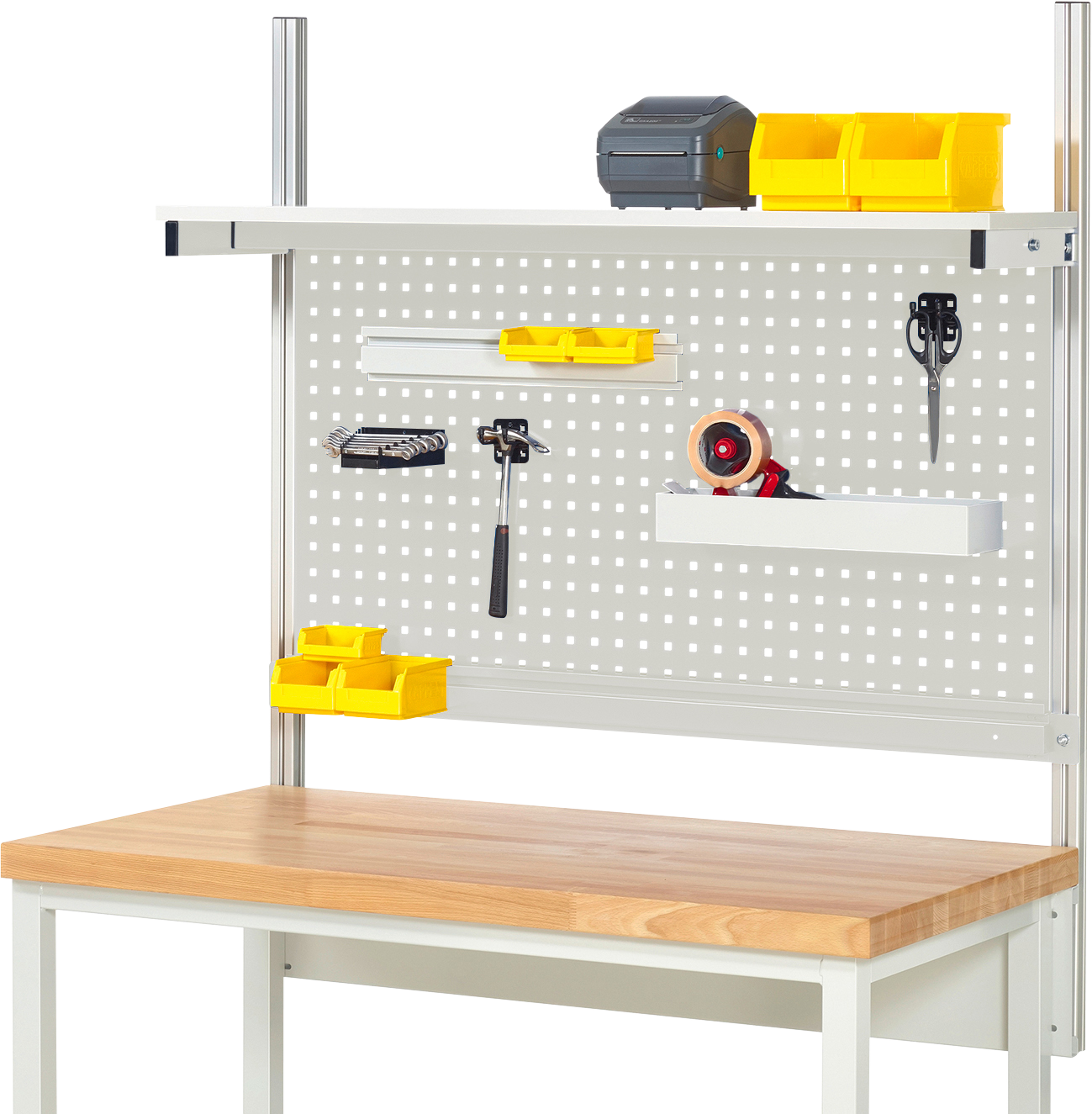 System-Aufbau - Komplettset 01 für Produktbreite 1250 mm