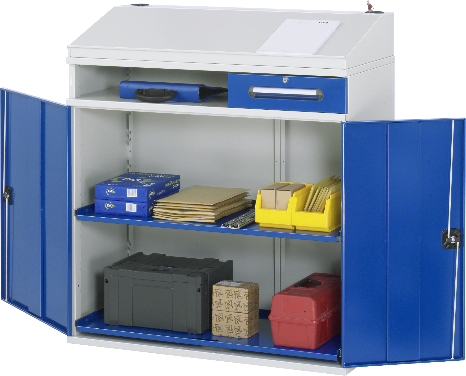 Beistellschrank-Stehpult