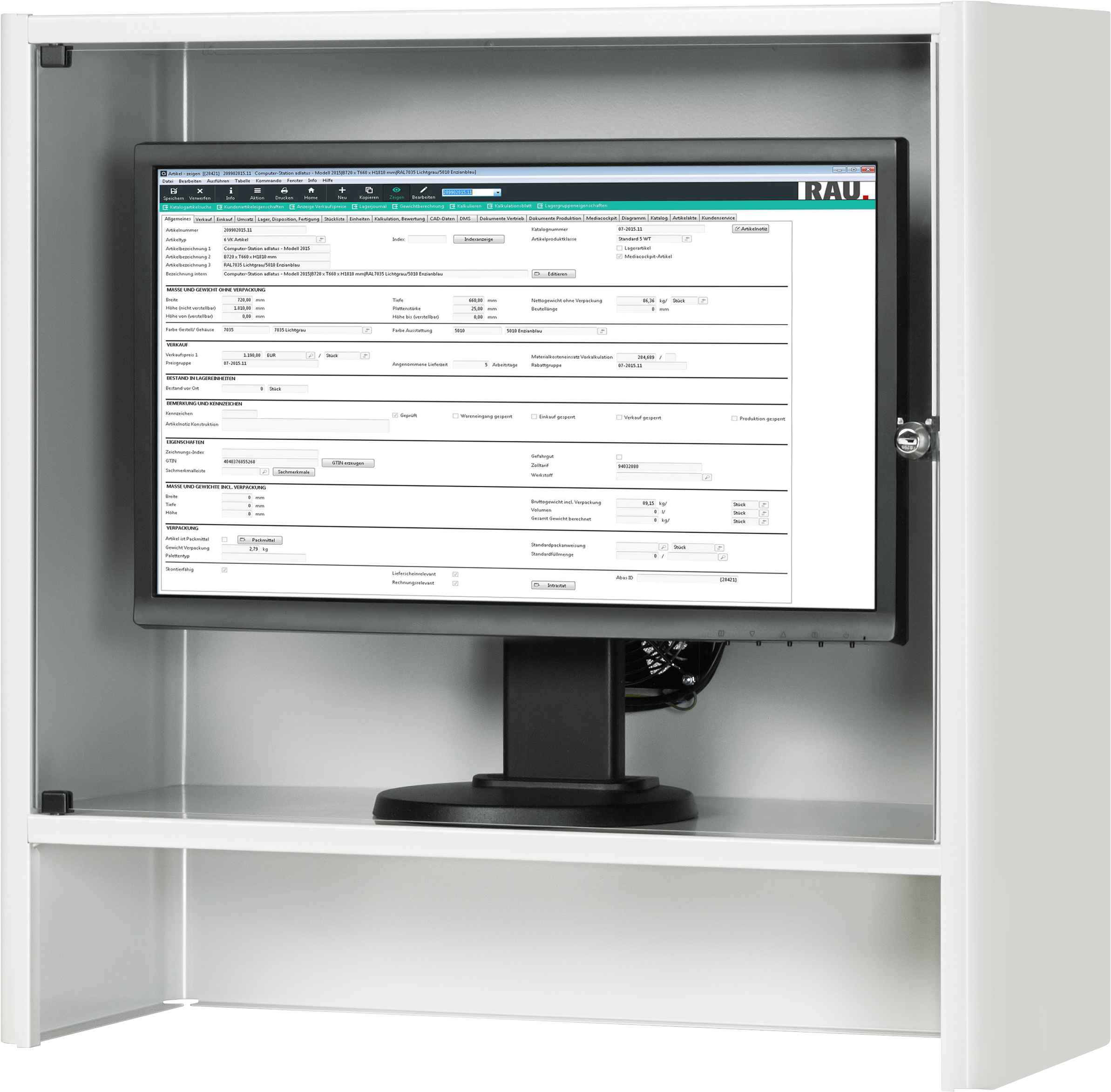 Monitorgehäuse