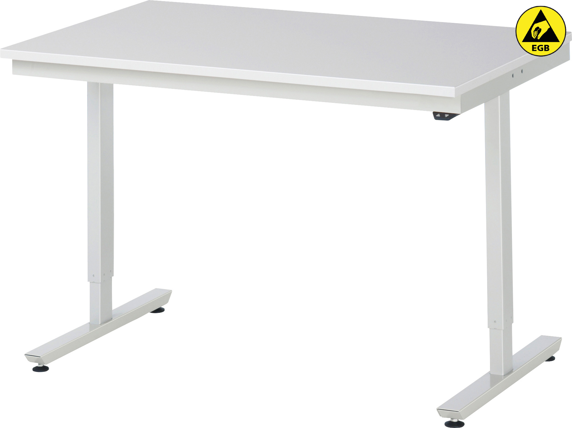Arbeitstisch Serie adlatus 150 EGB-Melaminharzplatte