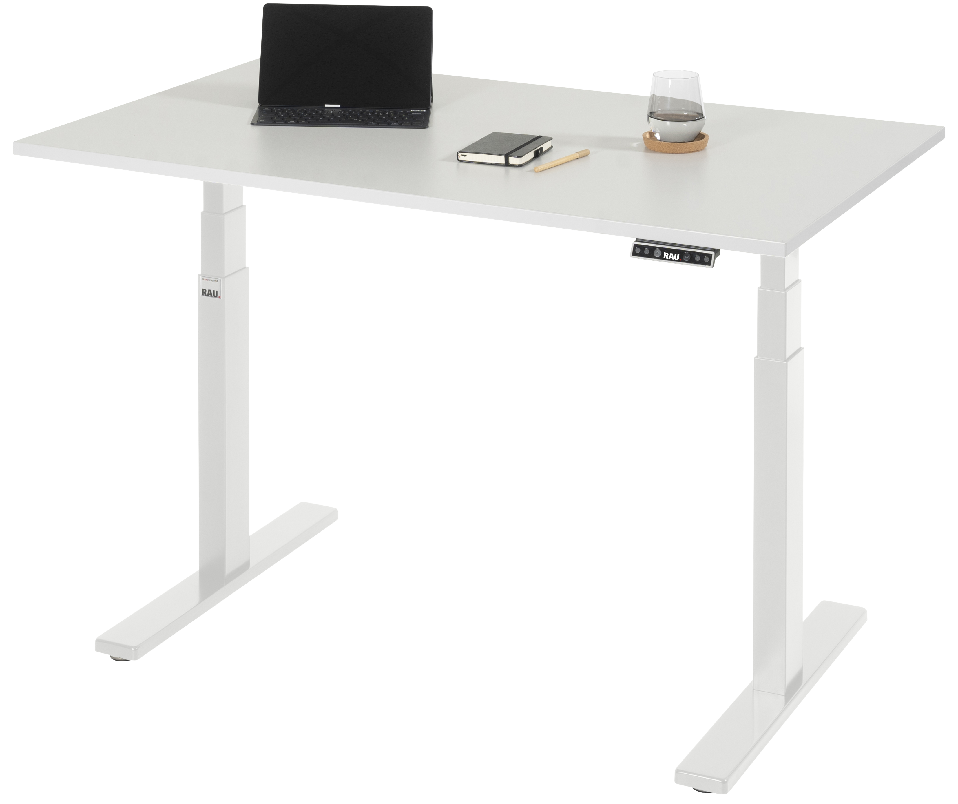 Schreibtisch Serie adlatus 100 Melaminharzplatte