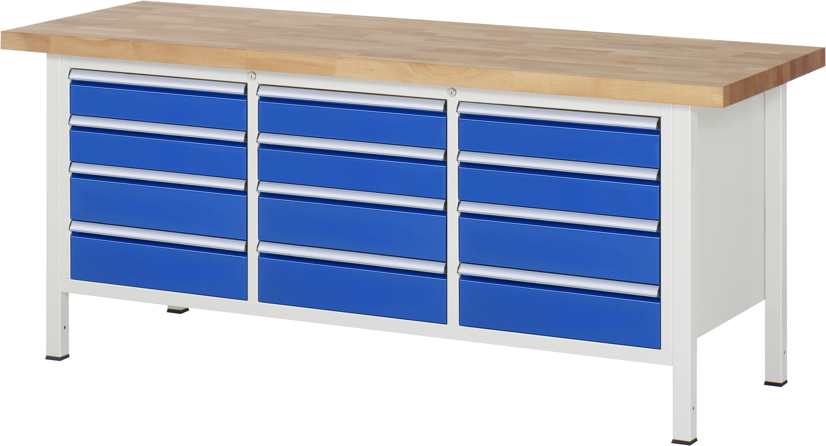 Werkbank Gestellbauweise