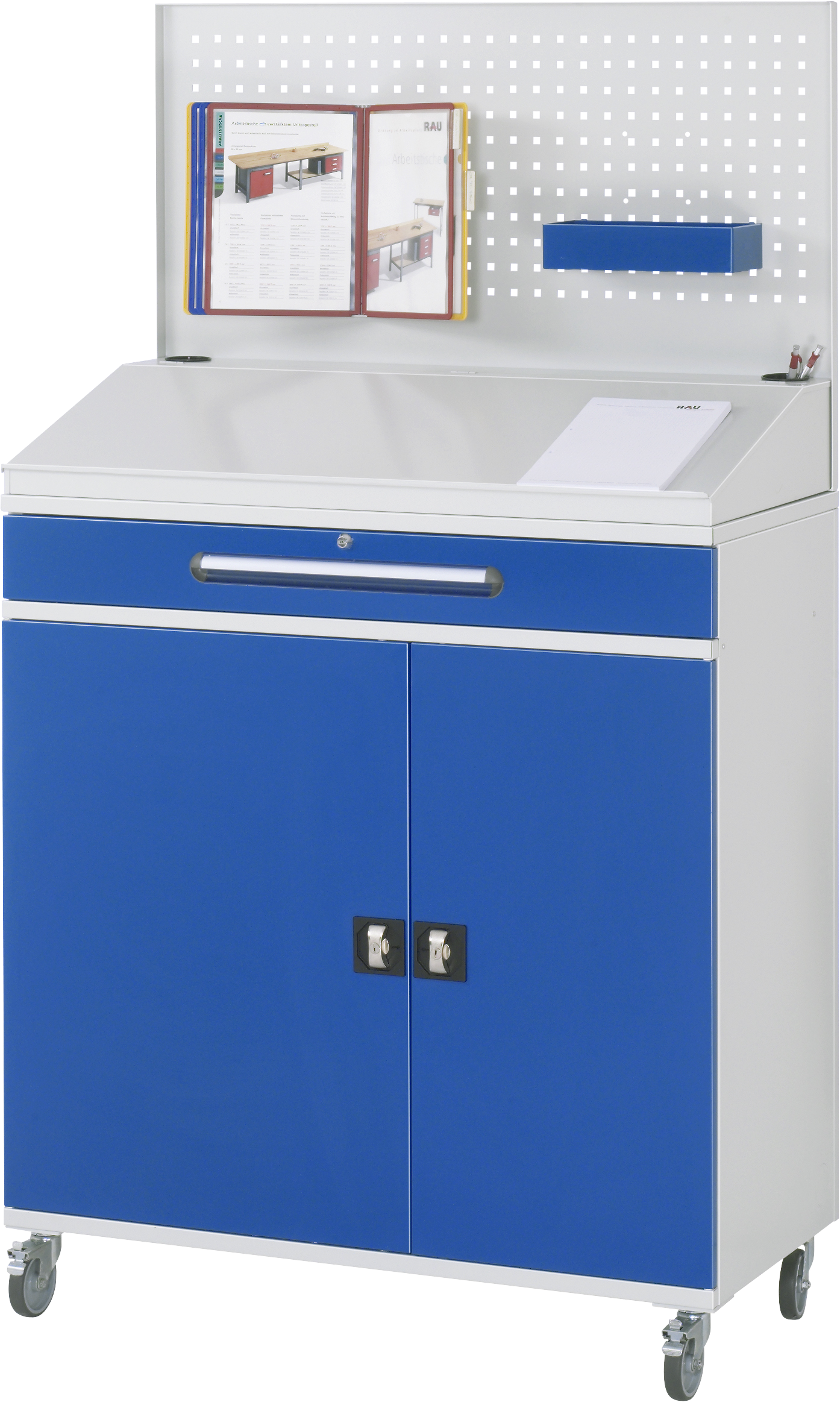 Beistellschrank-Stehpult