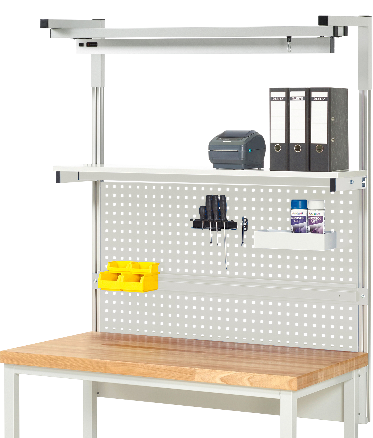 System-Aufbau - Komplettset 04 für Produktbreite 1250 mm