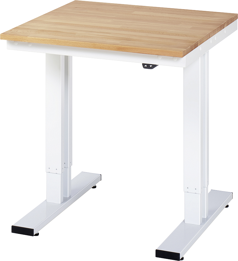 Werktisch Serie adlatus 300 Buche-Massiv-Platte