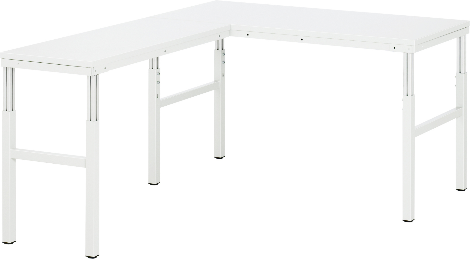 Anbau-Arbeitstisch Serie E - Linie-Winkel