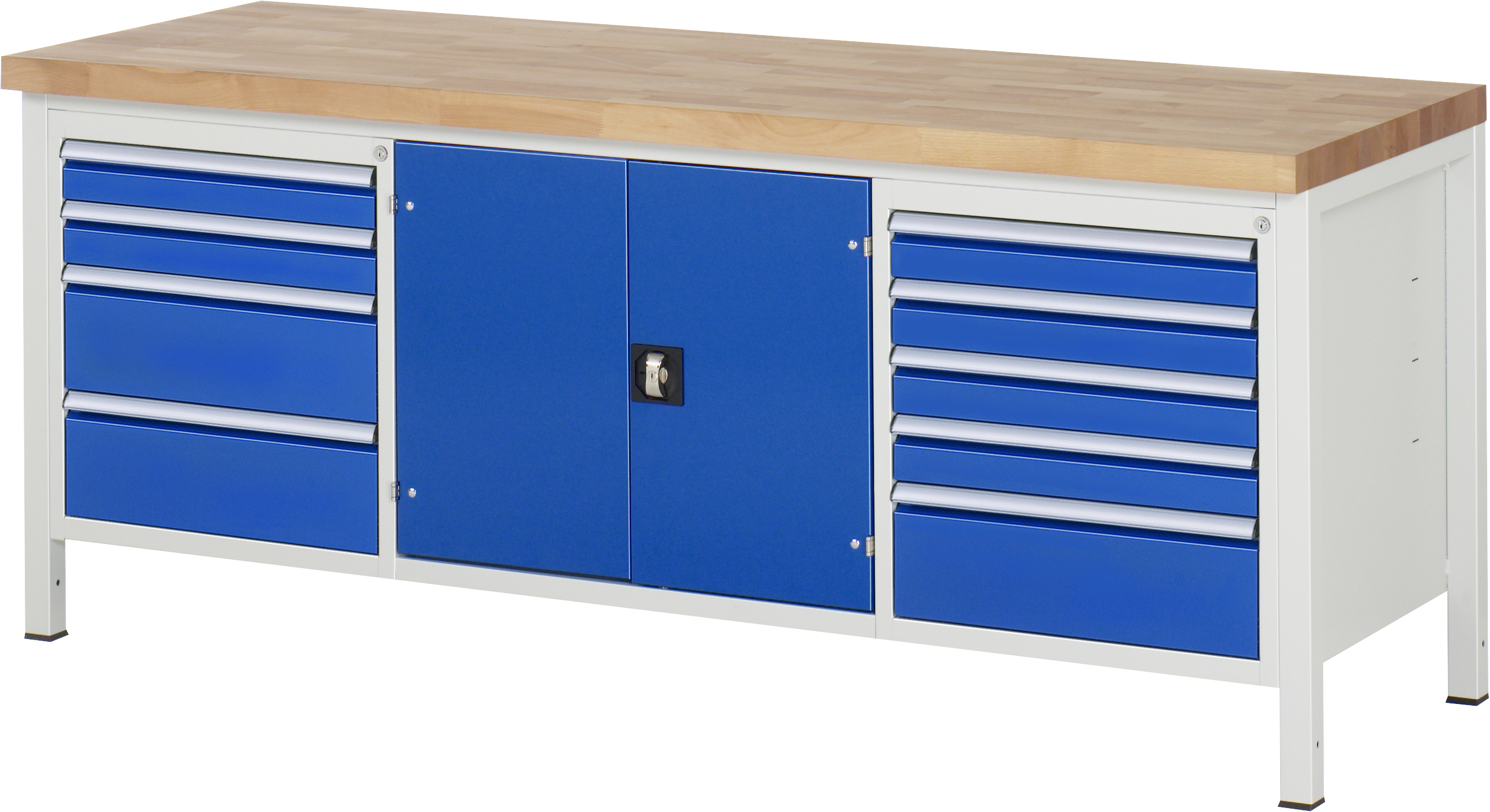 Werkbank Gestellbauweise