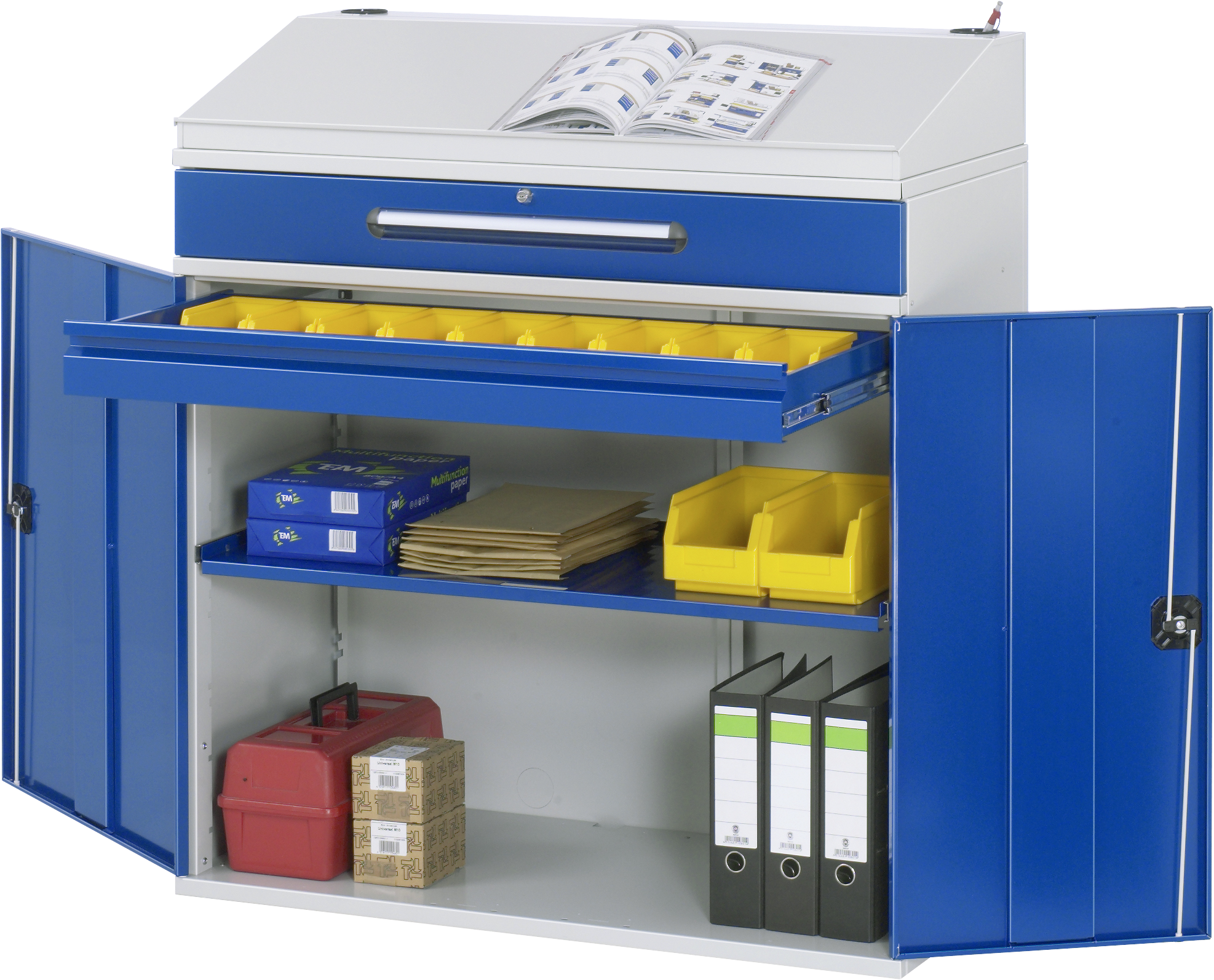 Beistellschrank-Stehpult