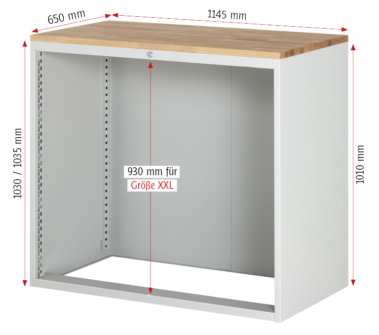 Schubladenschrank XXL