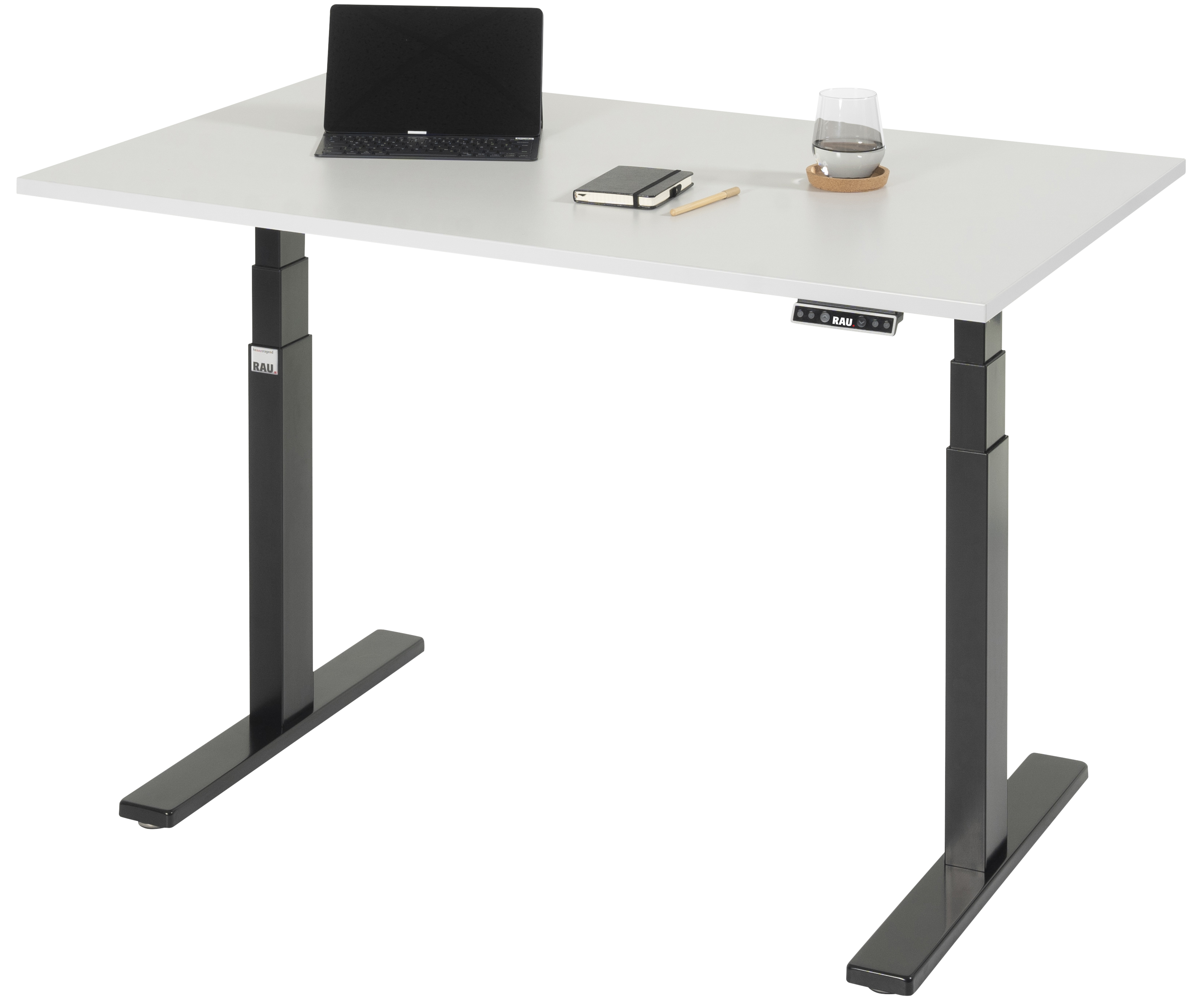 Schreibtisch Serie adlatus 100 Melaminharzplatte