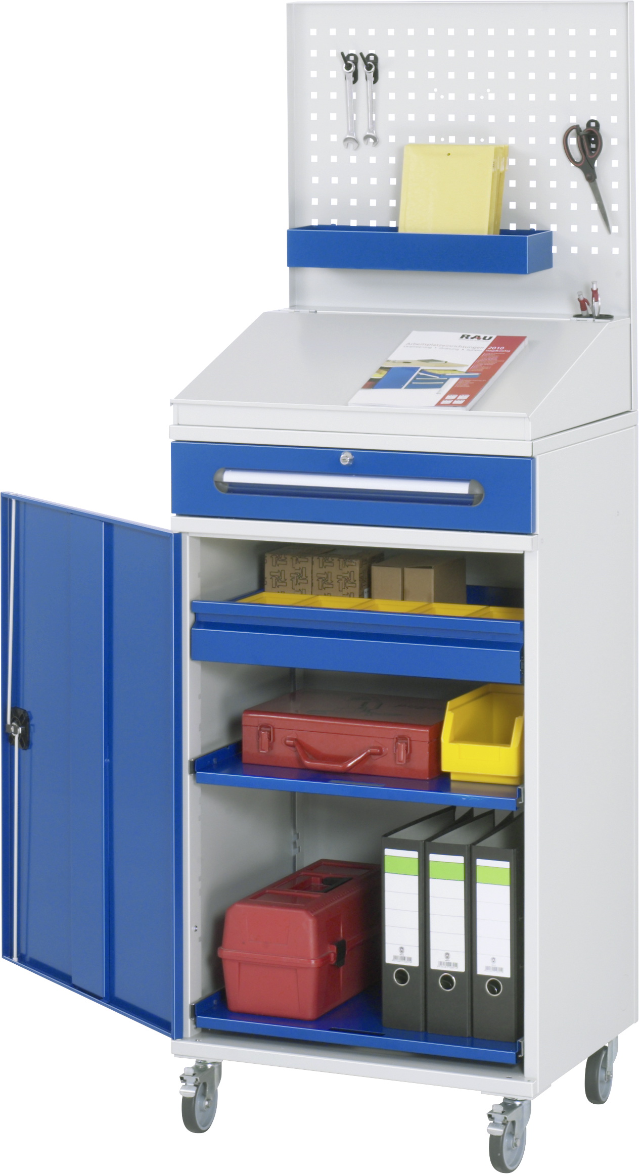 Beistellschrank-Stehpult