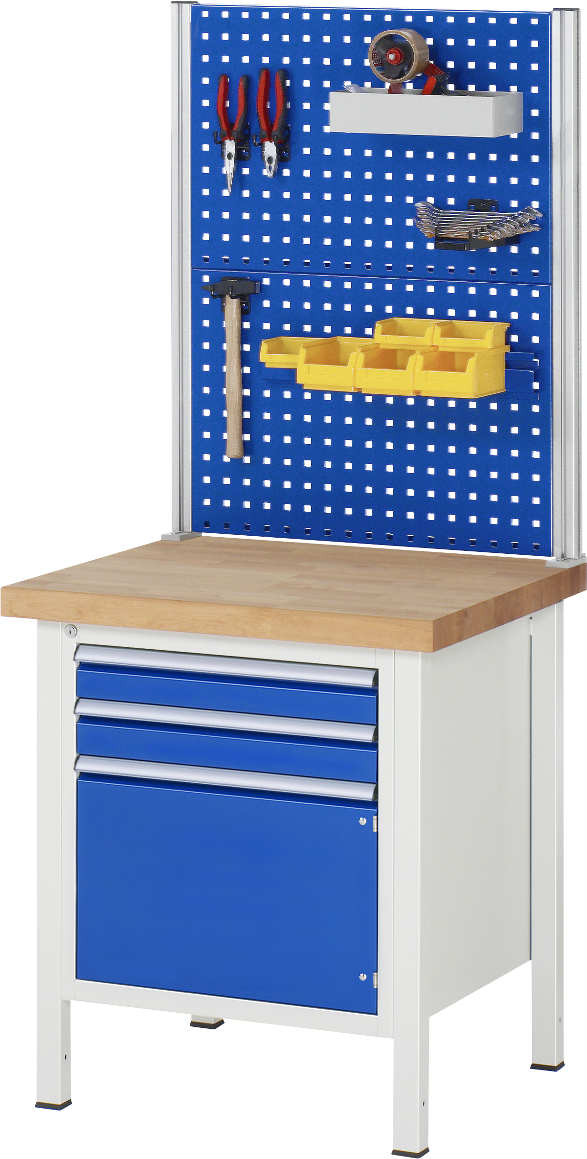 Werkbank Gestellbauweise