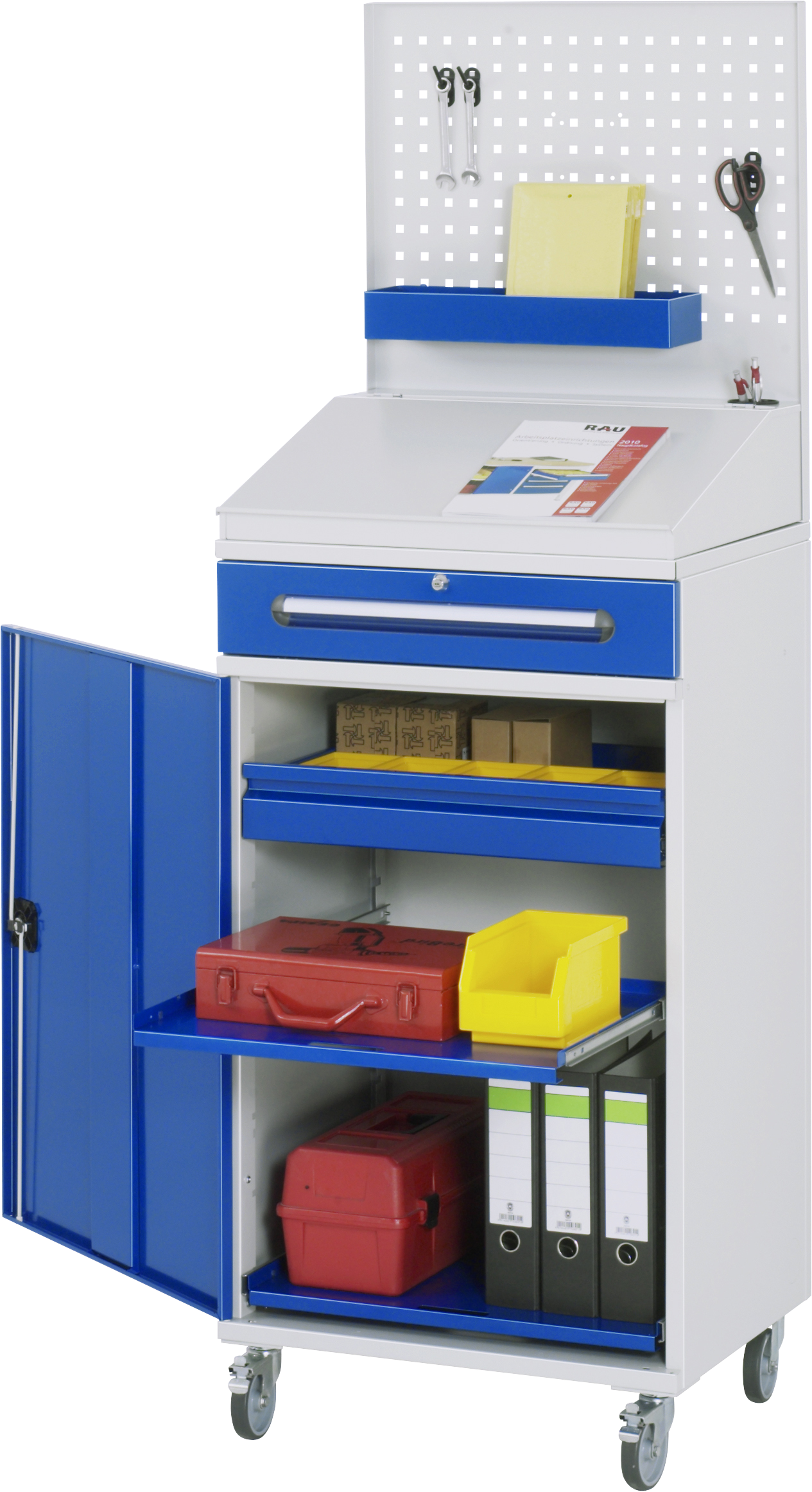 Beistellschrank-Stehpult