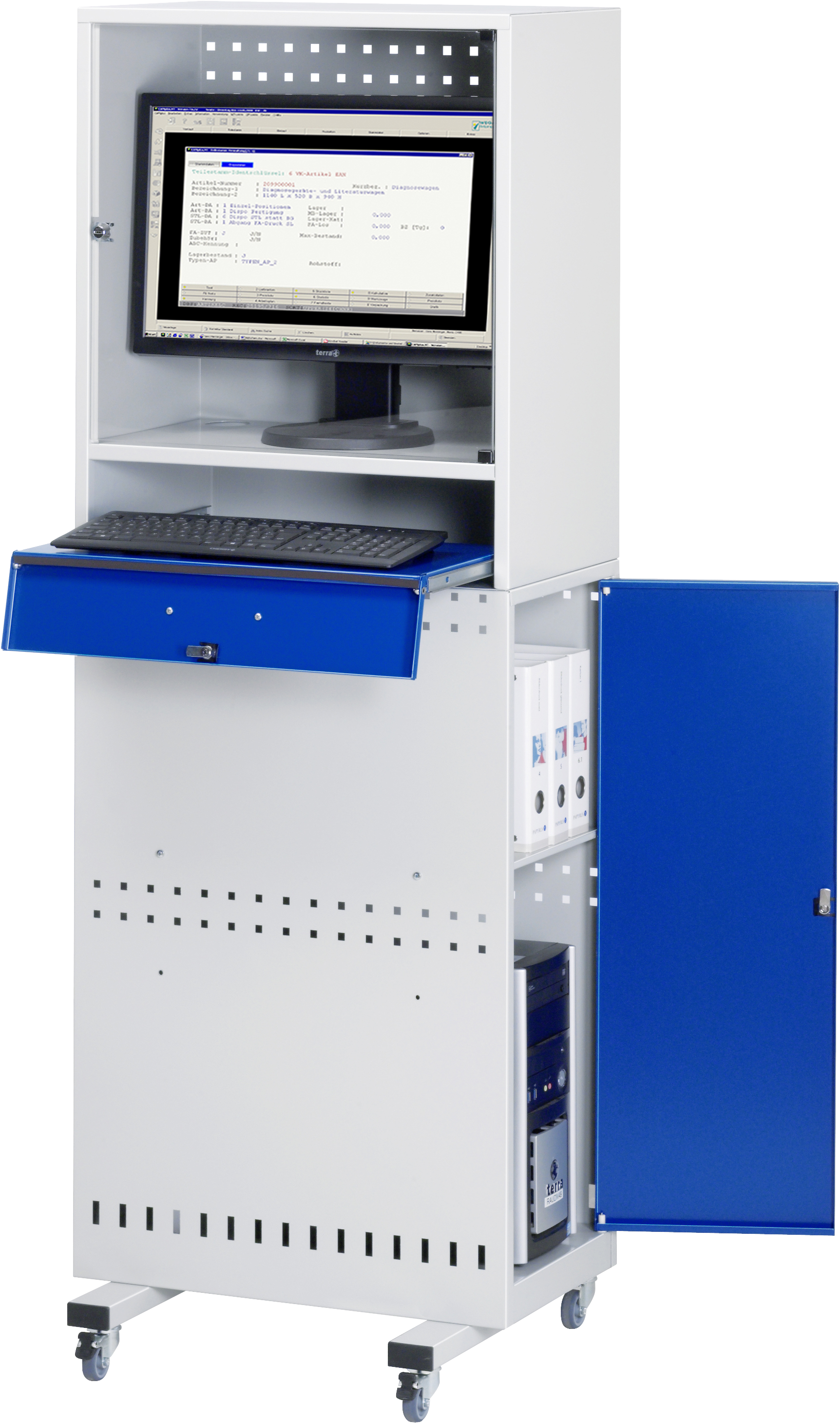 Computer-Säule Slim-Line 350F Modell 1