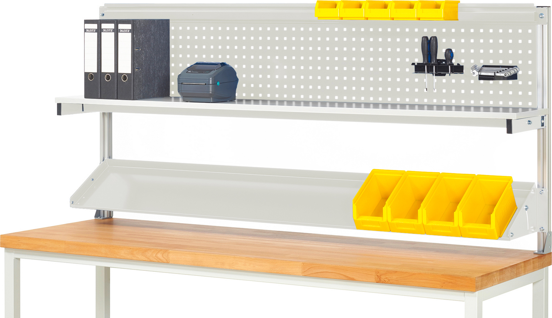 System Aufbau Komplettset 01 für Produktbreite 2000 mm