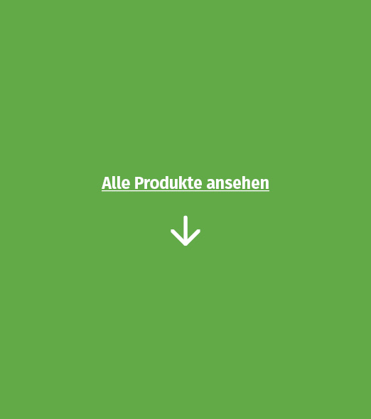 Button mit der Aufschrift 'Alle Produkte ansehen' und einem nach unten zeigenden Pfeil auf grünem Hintergrund.